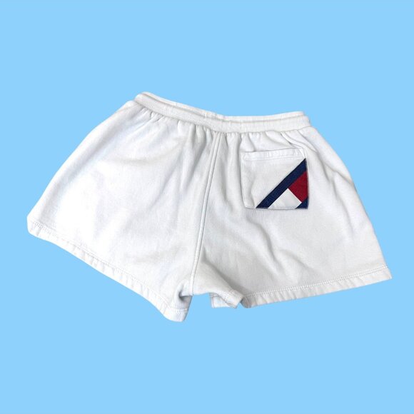 Tommy Hilfiger Disney Collab Disney Mickey Mouse White Sweat Lounge Shorts S - Picture 3 of 4